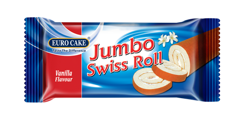 Jumbo Swiss Roll Vanilla
