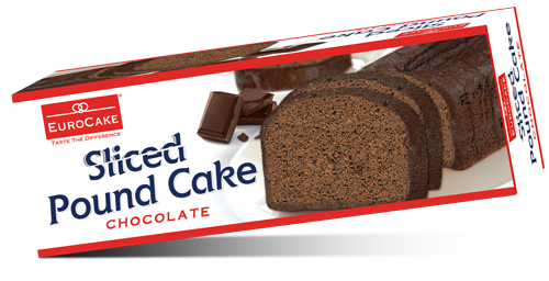 Sliced Pound Cake Chocolate